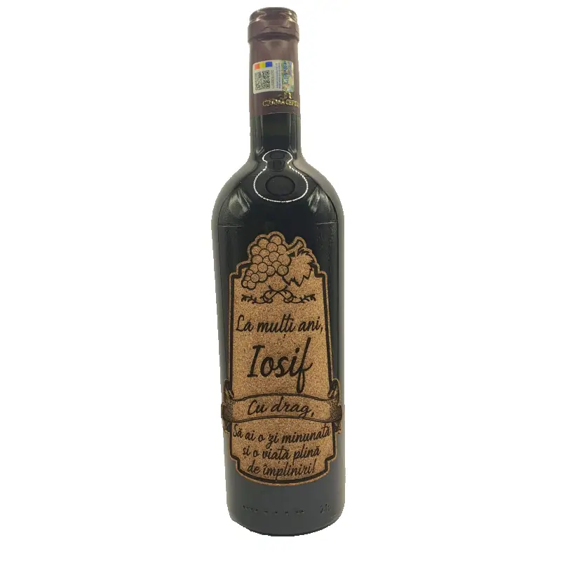 La multi ani iosif, editie limitata, vin rosu cabernet sauvignon, demisec, 750ml, 13.5% alcool